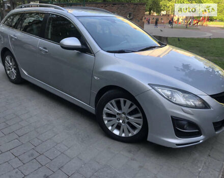 Серый Мазда 6, объемом двигателя 2.2 л и пробегом 216 тыс. км за 7700 $, фото 1 на Automoto.ua