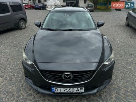 Серый Мазда 6, объемом двигателя 2.19 л и пробегом 217 тыс. км за 9500 $, фото 1 на Automoto.ua