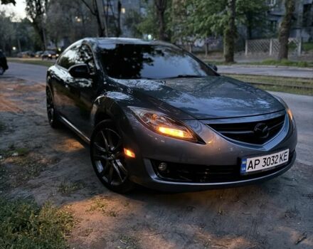 Серый Мазда 6, объемом двигателя 2.5 л и пробегом 203 тыс. км за 9000 $, фото 1 на Automoto.ua