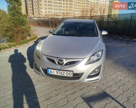 Серый Мазда 6, объемом двигателя 2.18 л и пробегом 225 тыс. км за 4500 $, фото 1 на Automoto.ua