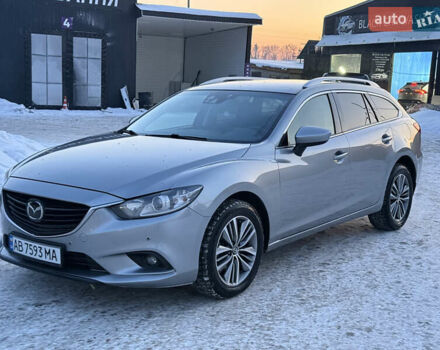 Серый Мазда 6, объемом двигателя 2.19 л и пробегом 243 тыс. км за 9600 $, фото 1 на Automoto.ua