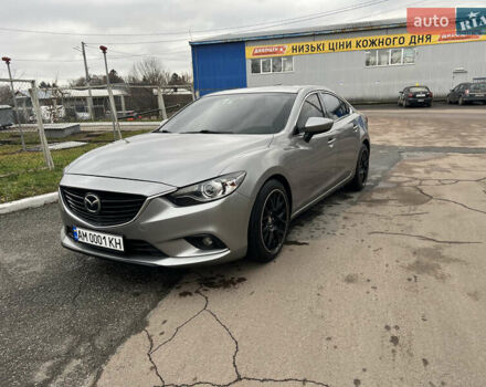 Серый Мазда 6, объемом двигателя 2.49 л и пробегом 265 тыс. км за 10600 $, фото 1 на Automoto.ua