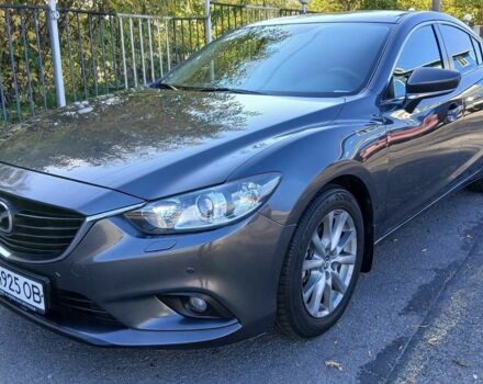 Серый Мазда 6, объемом двигателя 2 л и пробегом 176 тыс. км за 10600 $, фото 1 на Automoto.ua