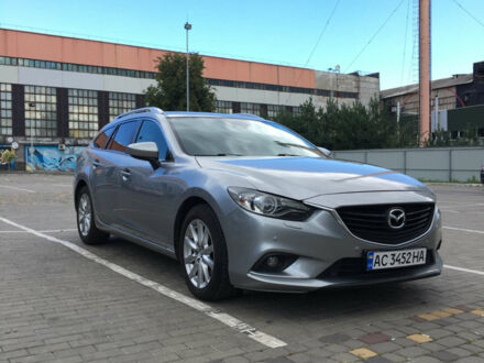 Сірий Мазда 6, об'ємом двигуна 2.2 л та пробігом 339 тис. км за 11500 $, фото 1 на Automoto.ua