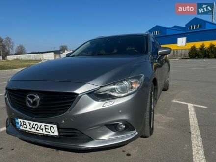 Серый Мазда 6, объемом двигателя 2.19 л и пробегом 250 тыс. км за 12100 $, фото 1 на Automoto.ua