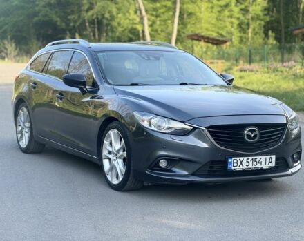 Серый Мазда 6, объемом двигателя 2.2 л и пробегом 235 тыс. км за 10499 $, фото 1 на Automoto.ua