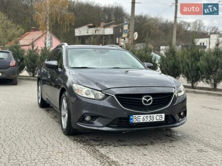 Серый Мазда 6, объемом двигателя 2.19 л и пробегом 260 тыс. км за 13800 $, фото 1 на Automoto.ua