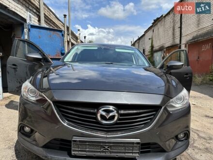 Серый Мазда 6, объемом двигателя 2 л и пробегом 95 тыс. км за 12000 $, фото 1 на Automoto.ua