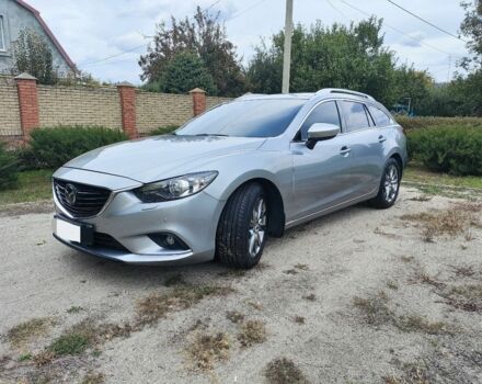 Серый Мазда 6, объемом двигателя 2.2 л и пробегом 195 тыс. км за 12500 $, фото 1 на Automoto.ua