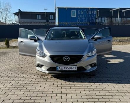 Серый Мазда 6, объемом двигателя 2.49 л и пробегом 55 тыс. км за 13500 $, фото 1 на Automoto.ua