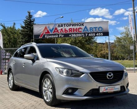 Серый Мазда 6, объемом двигателя 2.2 л и пробегом 201 тыс. км за 10602 $, фото 1 на Automoto.ua