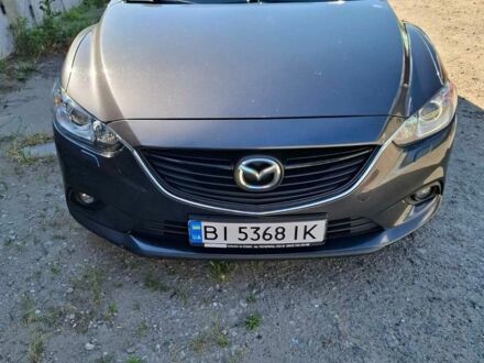 Сірий Мазда 6, об'ємом двигуна 2 л та пробігом 135 тис. км за 11500 $, фото 1 на Automoto.ua