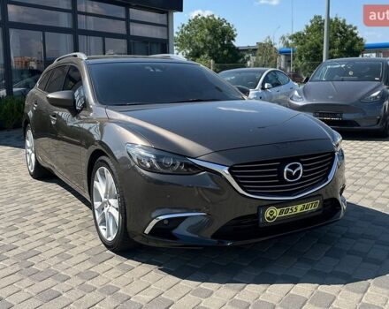 Серый Мазда 6, объемом двигателя 2.19 л и пробегом 296 тыс. км за 14000 $, фото 1 на Automoto.ua
