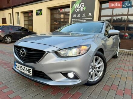 Сірий Мазда 6, об'ємом двигуна 2 л та пробігом 215 тис. км за 12950 $, фото 1 на Automoto.ua