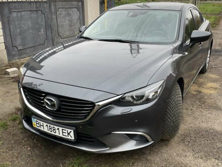 Серый Мазда 6, объемом двигателя 2.19 л и пробегом 110 тыс. км за 13500 $, фото 1 на Automoto.ua