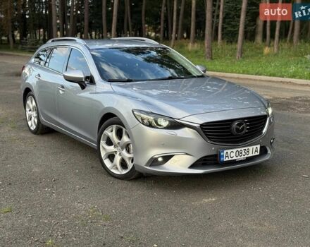 Сірий Мазда 6, об'ємом двигуна 2.19 л та пробігом 266 тис. км за 14800 $, фото 1 на Automoto.ua