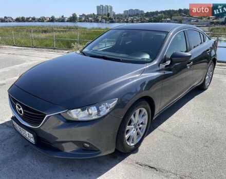 Серый Мазда 6, объемом двигателя 2 л и пробегом 124 тыс. км за 13900 $, фото 1 на Automoto.ua