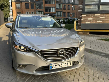 Серый Мазда 6, объемом двигателя 2.18 л и пробегом 253 тыс. км за 15200 $, фото 1 на Automoto.ua