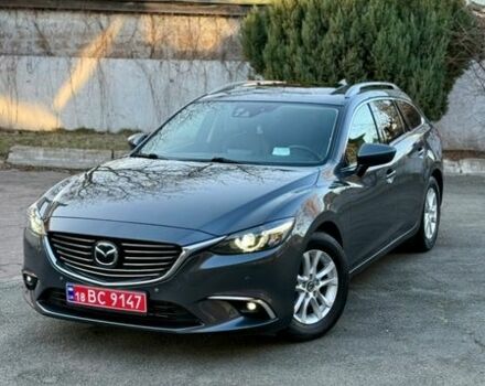 Серый Мазда 6, объемом двигателя 2.2 л и пробегом 210 тыс. км за 14300 $, фото 1 на Automoto.ua