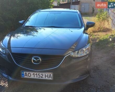 Серый Мазда 6, объемом двигателя 2.49 л и пробегом 208 тыс. км за 12000 $, фото 1 на Automoto.ua