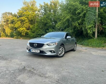 Серый Мазда 6, объемом двигателя 2 л и пробегом 64 тыс. км за 16500 $, фото 1 на Automoto.ua