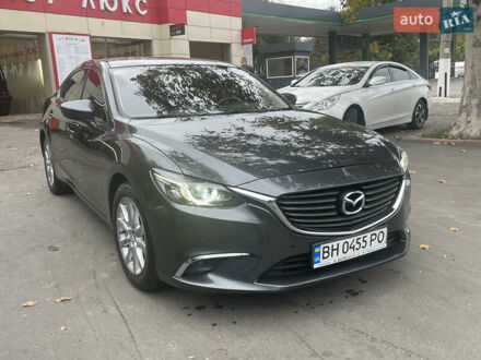 Серый Мазда 6, объемом двигателя 2.49 л и пробегом 146 тыс. км за 13600 $, фото 1 на Automoto.ua