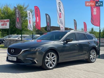 Сірий Мазда 6, об'ємом двигуна 2.2 л та пробігом 255 тис. км за 13499 $, фото 1 на Automoto.ua