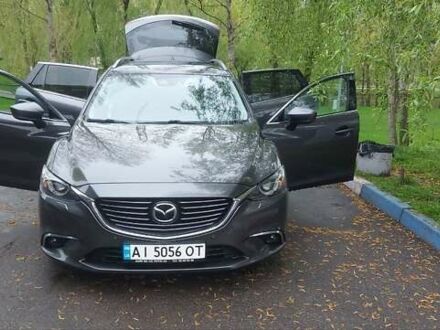Серый Мазда 6, объемом двигателя 2.2 л и пробегом 180 тыс. км за 16500 $, фото 1 на Automoto.ua