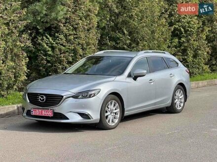 Сірий Мазда 6, об'ємом двигуна 2.19 л та пробігом 165 тис. км за 15500 $, фото 1 на Automoto.ua