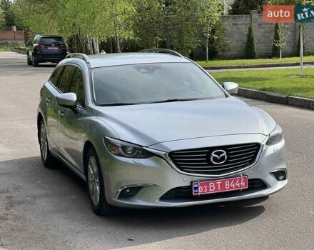Сірий Мазда 6, об'ємом двигуна 2.19 л та пробігом 165 тис. км за 15500 $, фото 1 на Automoto.ua