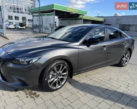 Серый Мазда 6, объемом двигателя 2.19 л и пробегом 215 тыс. км за 16800 $, фото 1 на Automoto.ua