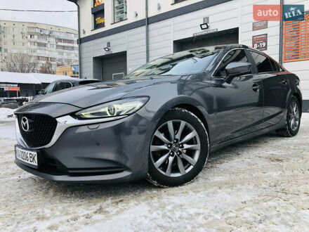Серый Мазда 6, объемом двигателя 2.49 л и пробегом 138 тыс. км за 17700 $, фото 1 на Automoto.ua
