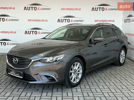 Сірий Мазда 6, об'ємом двигуна 2.2 л та пробігом 195 тис. км за 14250 $, фото 1 на Automoto.ua
