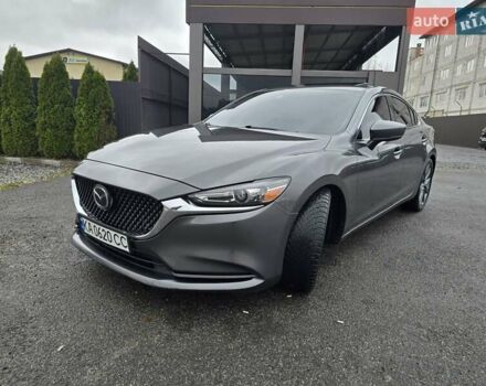 Серый Мазда 6, объемом двигателя 2.49 л и пробегом 145 тыс. км за 17200 $, фото 1 на Automoto.ua