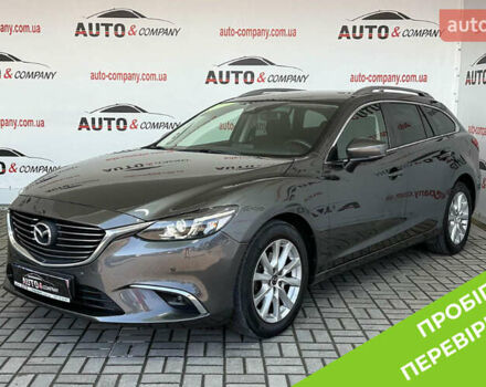 Серый Мазда 6, объемом двигателя 2.2 л и пробегом 195 тыс. км за 14250 $, фото 1 на Automoto.ua