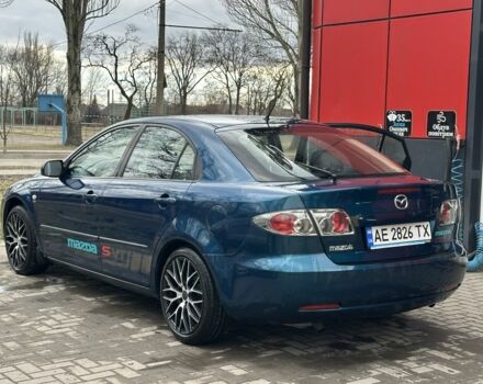 Синий Мазда 6, объемом двигателя 2 л и пробегом 220 тыс. км за 4200 $, фото 4 на Automoto.ua