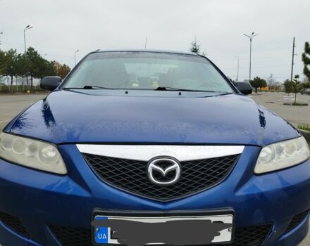 Синий Мазда 6, объемом двигателя 1.8 л и пробегом 379 тыс. км за 3300 $, фото 3 на Automoto.ua