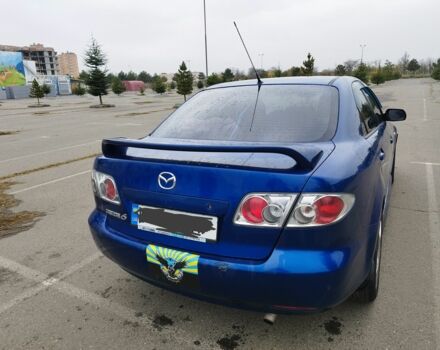 Синий Мазда 6, объемом двигателя 1.8 л и пробегом 379 тыс. км за 3300 $, фото 4 на Automoto.ua