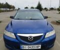 Синий Мазда 6, объемом двигателя 1.8 л и пробегом 379 тыс. км за 3300 $, фото 5 на Automoto.ua