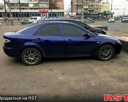 Синий Мазда 6, объемом двигателя 2 л и пробегом 230 тыс. км за 5000 $, фото 1 на Automoto.ua