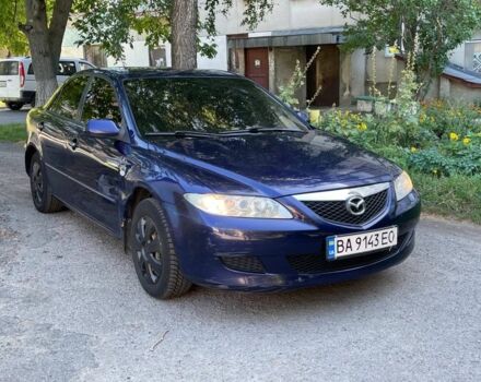 Синий Мазда 6, объемом двигателя 1.8 л и пробегом 185 тыс. км за 1750 $, фото 2 на Automoto.ua
