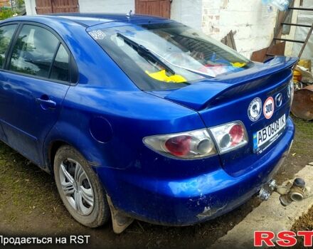 Синий Мазда 6, объемом двигателя 2 л и пробегом 350 тыс. км за 3000 $, фото 5 на Automoto.ua