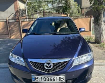 Синий Мазда 6, объемом двигателя 2 л и пробегом 389 тыс. км за 3980 $, фото 2 на Automoto.ua