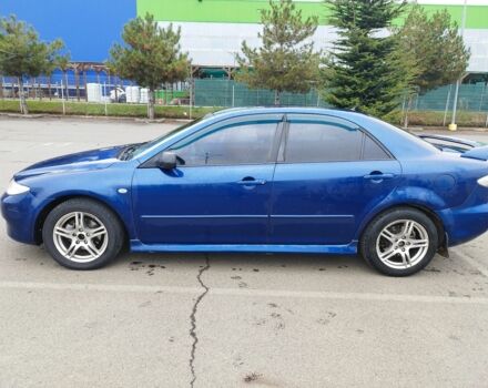 Синий Мазда 6, объемом двигателя 1.8 л и пробегом 379 тыс. км за 3300 $, фото 2 на Automoto.ua