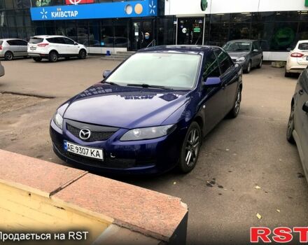 Синий Мазда 6, объемом двигателя 2 л и пробегом 230 тыс. км за 5000 $, фото 2 на Automoto.ua