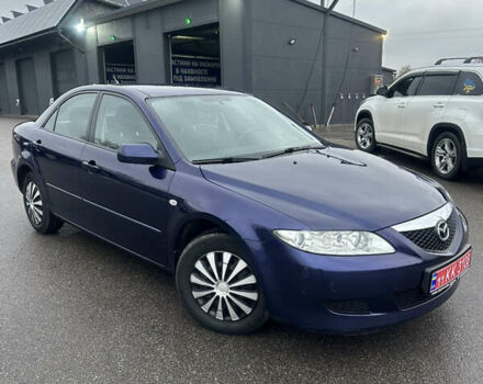 Синий Мазда 6, объемом двигателя 1.8 л и пробегом 168 тыс. км за 4800 $, фото 2 на Automoto.ua