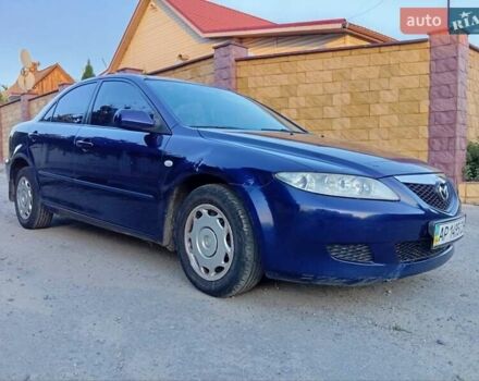 Синий Мазда 6, объемом двигателя 1.8 л и пробегом 350 тыс. км за 2900 $, фото 2 на Automoto.ua