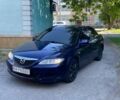 Синий Мазда 6, объемом двигателя 1.8 л и пробегом 185 тыс. км за 1750 $, фото 1 на Automoto.ua