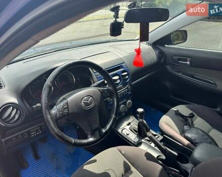 Синий Мазда 6, объемом двигателя 2.26 л и пробегом 284 тыс. км за 3500 $, фото 9 на Automoto.ua