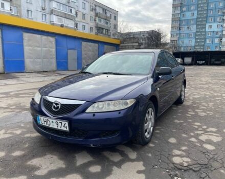 Синий Мазда 6, объемом двигателя 1.8 л и пробегом 203 тыс. км за 2200 $, фото 1 на Automoto.ua